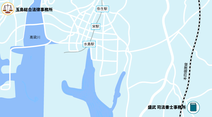 岡山県倉敷市にある債務整理におすすめの事務所マップ