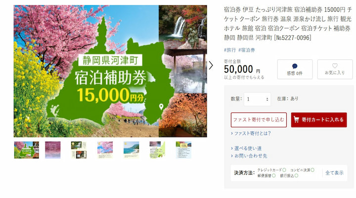 河津町の返礼品